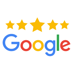 Impor logo Google EC lintas batas dengan huruf warna-warni di bawah lima bintang kuning dengan latar belakang hijau.